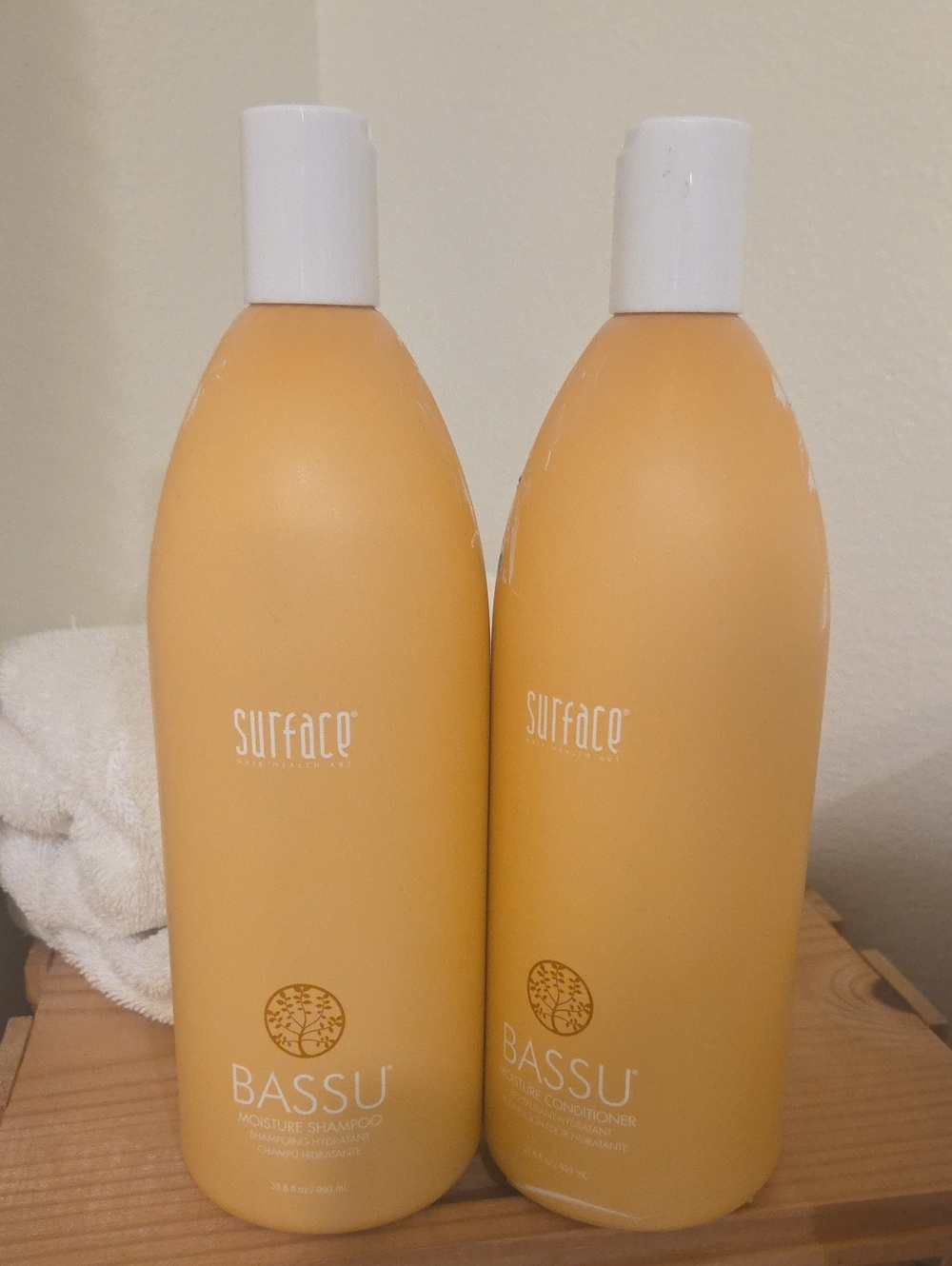 Bassu Moisture Shampoo - Yellow Bottle